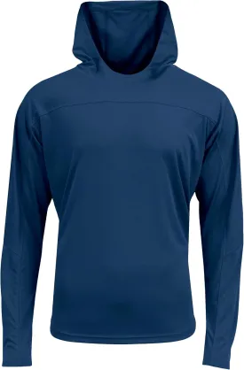 A4 N3524 Long Sleeve Hooded Tee Lightweight Athletic Pullover Hoodie for Men