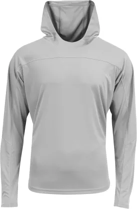 A4 N3524 Long Sleeve Hooded Tee Lightweight Athletic Pullover Hoodie for Men