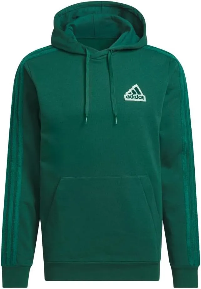 adidas Men's Coze 3-Stripes Pullover Hoodie