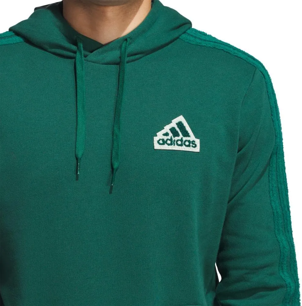 adidas Men's Coze 3-Stripes Pullover Hoodie