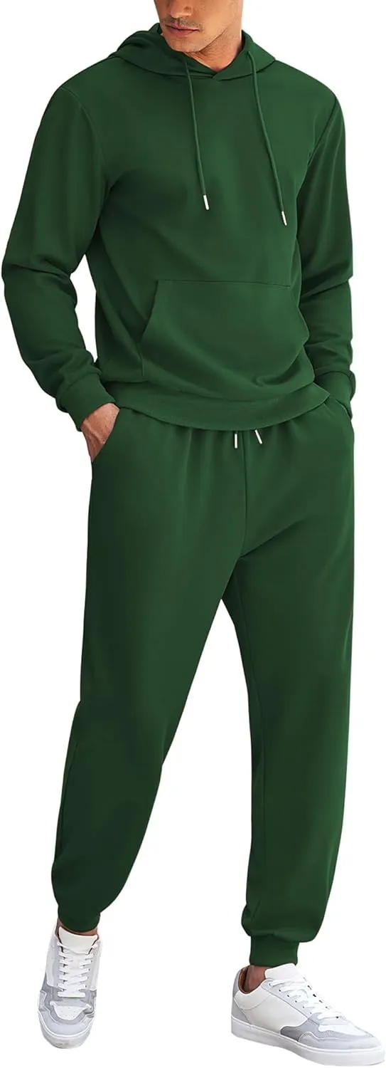 COOFANDY Men's Tracksuit 2 Piece Hoodie Athletic Sweatsuits Casual Jogging Suit Sets