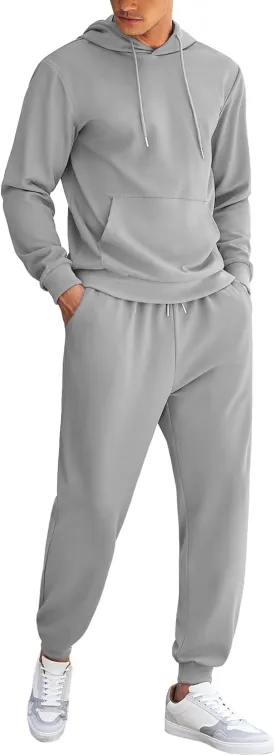 COOFANDY Men's Tracksuit 2 Piece Hoodie Athletic Sweatsuits Casual Jogging Suit Sets