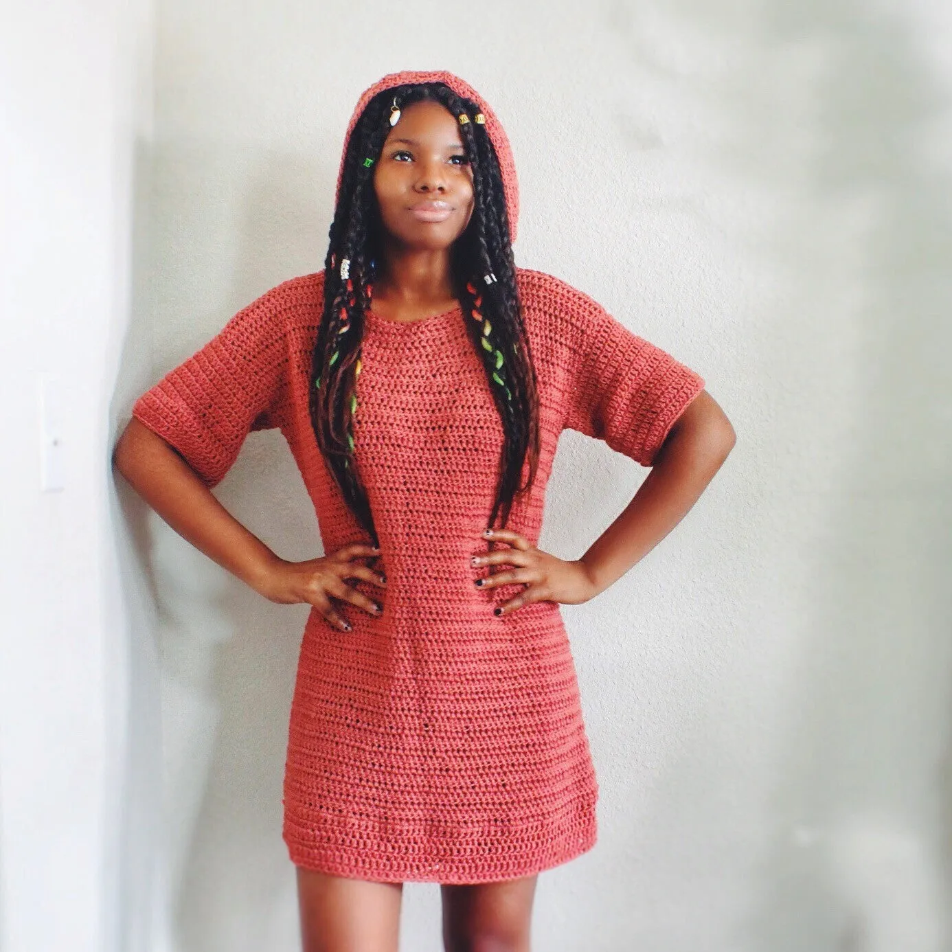 Crochet Kit - Eveleen Hoodie Dress