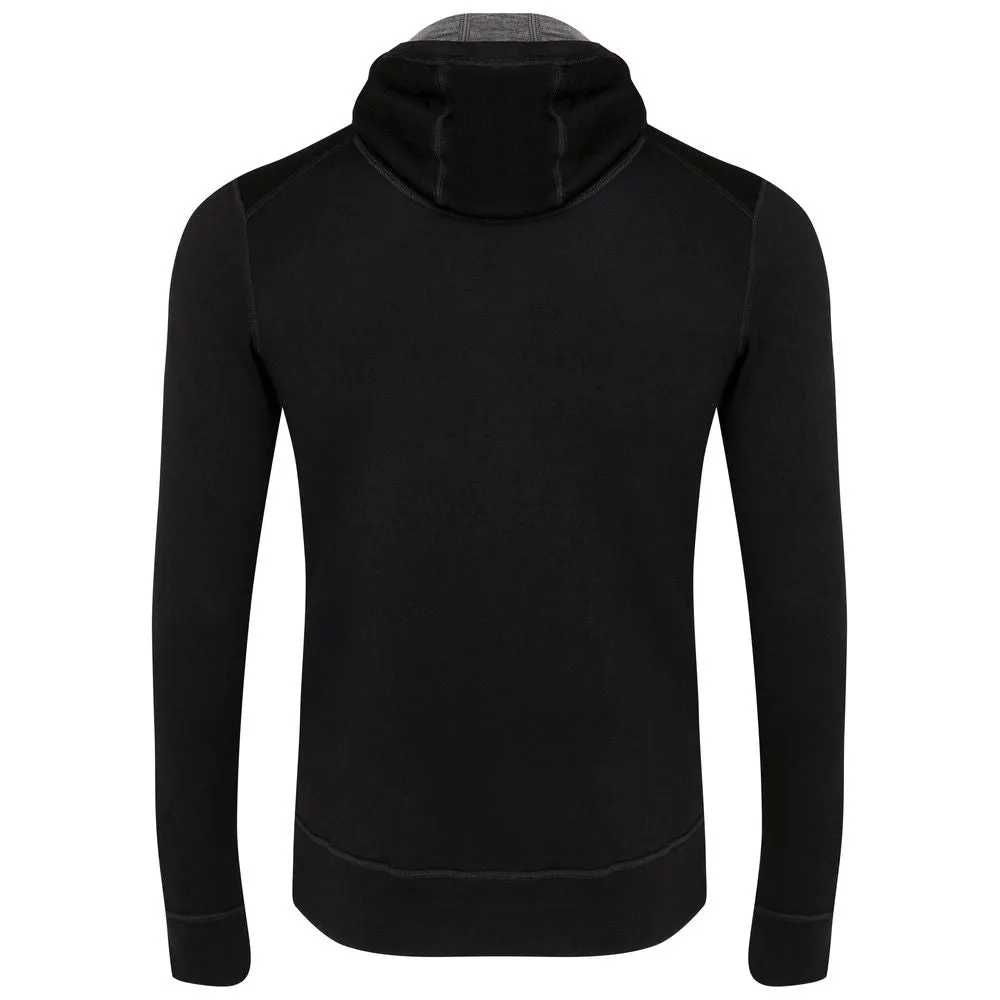 Mens Merino 260 Casual Hoodie (Black)