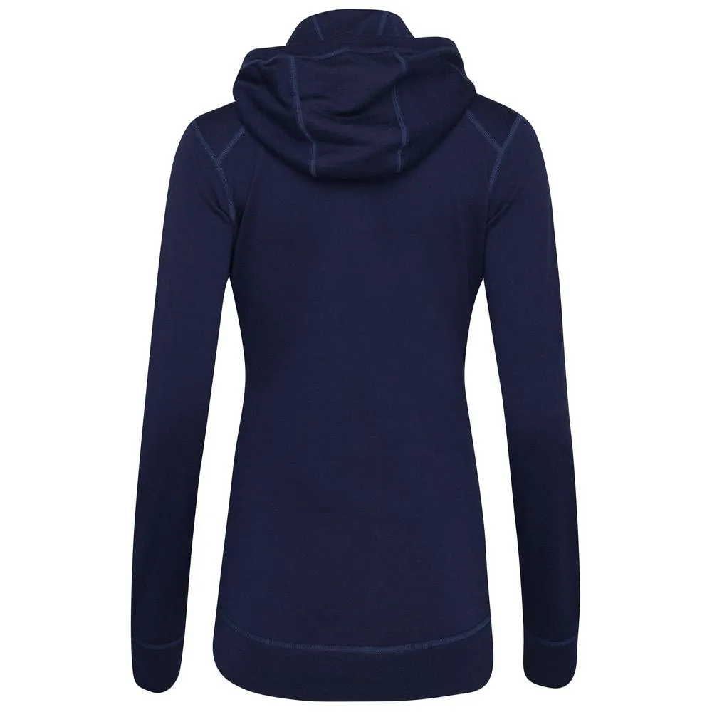 Womens Merino 260 Casual Hoodie (Navy)