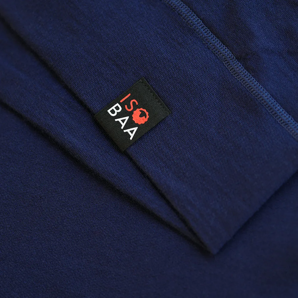 Womens Merino 260 Casual Hoodie (Navy)