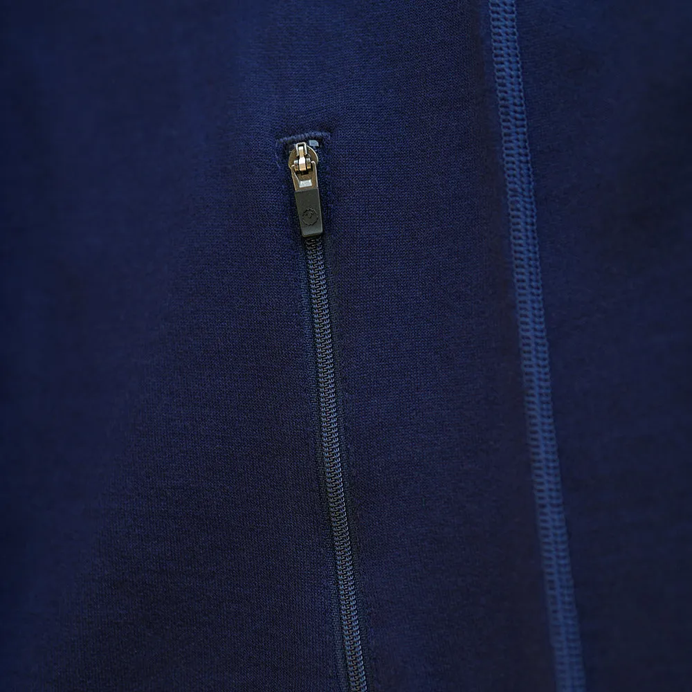 Womens Merino 260 Casual Hoodie (Navy)