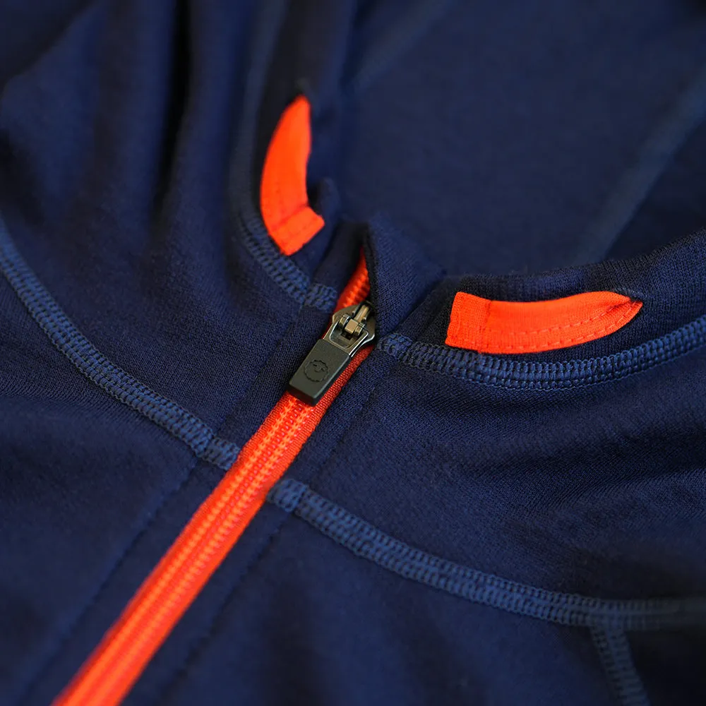 Womens Merino 260 Casual Hoodie (Navy)